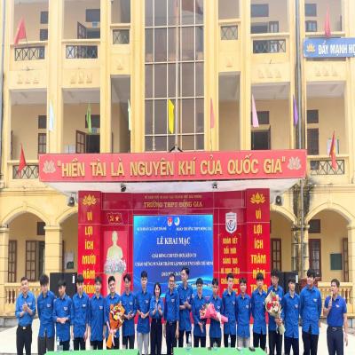 Kim Thành tổ chức khai mạc giải bóng chuyền hơi