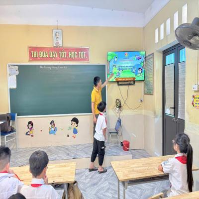 ĐƯỜNG AN: TỔ CHỨC TRIỂN KHAI CHƯƠNG TRÌNH “THIẾU NHI VIỆT NAM - HỌC TẬP TỐT, RÈN LUYỆN CHĂM” VÀ HƯỚNG DẪN CÀI ĐẶT ỨNG DỤNG LÀM VIỆC TỐT