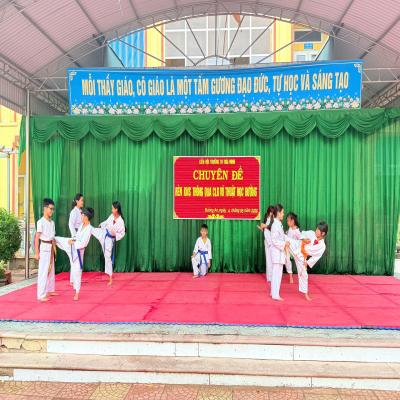 ĐƯỜNG AN: LIÊN ĐỘI TRƯỜNG TIỂU HỌC THÁI MINH TỔ CHỨC CHUYÊN ĐỀ CẤP THÀNH PHỐ 