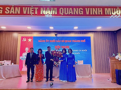 HỘI NGHỊ ĐỐI THOẠI GIỮA BAN THƯỜNG VỤ ĐẢNG ỦY KHỐI VỚI ĐOÀN VIÊN THANH NIÊN KHỐI