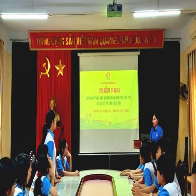 ĐƯỜNG AN: TRIỂN KHAI MÔ HÌNH PHÁT HUY QUYỀN THAM GIA CỦA TRẺ EM TẠI CƠ SỞ VÀ CÁC LIÊN ĐỘI