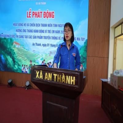 An Thành: Phát động Hoạt động hè và chiến dịch thanh niên tình nguyện; Hưởng ứng Tháng hành động vì trẻ em năm 2026.