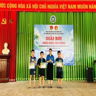 An Thành: Tổ chức thành công Giải bơi thiếu niên nhi đồng hè năm 2026