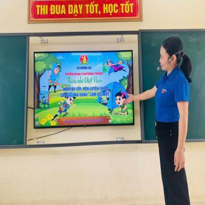ĐƯỜNG AN: TỔ CHỨC TRIỂN KHAI CHƯƠNG TRÌNH “THIẾU NHI VIỆT NAM - HỌC TẬP TỐT, RÈN LUYỆN CHĂM” VÀ HƯỚNG DẪN CÀI ĐẶT ỨNG DỤNG LÀM VIỆC TỐT NĂM HỌC 2025 – 2026