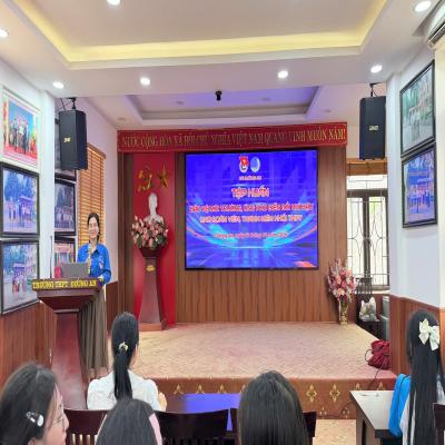 ĐƯỜNG AN: TẬP HUẤN BẢO VỆ MÔI TRƯỜNG, ỨNG PHÓ VỚI BIẾN ĐỔI KHÍ HẬU CHO ĐOÀN VIÊN THANH NIÊN KHỐI THPT