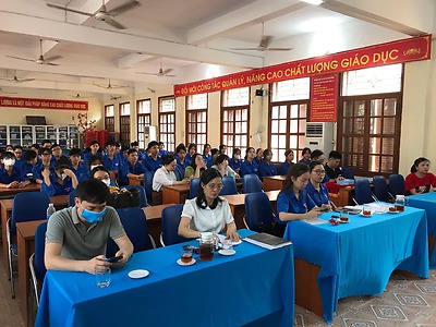 Trung tâm GDNN - GDTX quận Kiến An: Sinh hoạt chi đoàn giáo viên nâng cao nghiệp vụ cho giáo viên trẻ