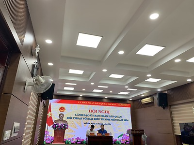 Quận Đồ Sơn tổ chức Hội nghị đối thoại giữa lãnh đạo UBND quận với đại biểu thanh niên năm 2024