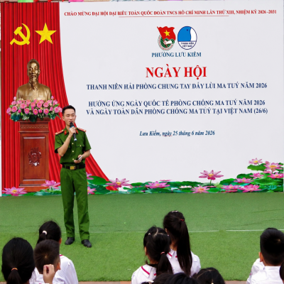 NGÀY HỘI THANH NIÊN HẢI PHÒNG CHUNG TAY ĐẨY LÙI MA TÚY NĂM 2026