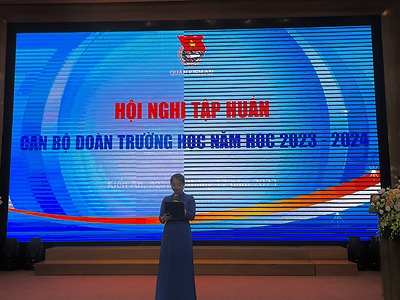 Kiến An: Tập huấn cho cán bộ Đoàn trường học năm học 2023 - 2024