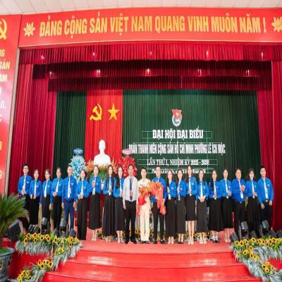 TỔ CHỨC THÀNH CÔNG ĐẠI HỘI ĐẠI BIỂU ĐOÀN THANH NIÊN CỘNG SẢN HỒ CHÍ MINH PHƯỜNG LÊ ÍCH MỘC LẦN THỨ I, NHIỆM KỲ 2025-2030