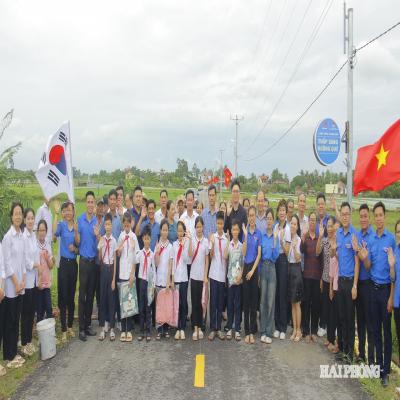 Tuổi trẻ Hải Phòng chung tay thắp sáng đường quê