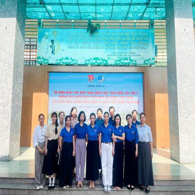 Tuổi trẻ Hồng An ra quân Ngày Chủ nhật xanh: Chiến dịch triển khai xây dựng và thực hành lối sống xanh trong cộng đồng từ đoàn viên thanh thiếu nhi