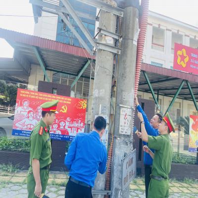 Đoàn xã Nam Sách , Thành phố Hải Phòng tham gia xây dựng đô thị văn minh 