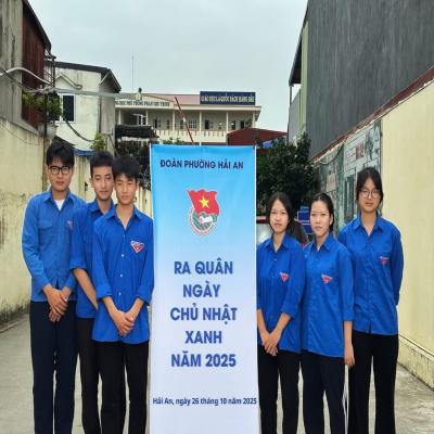 RA QUÂN NGÀY CHỦ NHẬT XANH NĂM 2025 