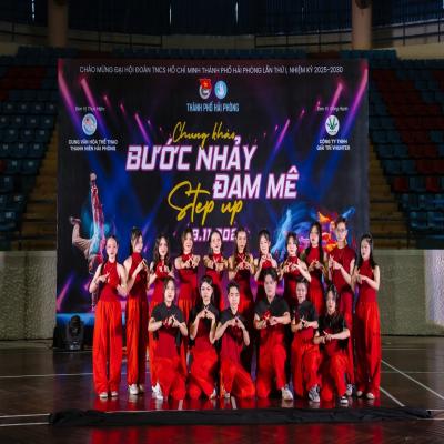 CÁC ĐỘI THI ĐẾN TỪ TRƯỜNG ĐẠI HỌC HÀNG HẢI VIỆT NAM XUẤT SẮC LỌT VÒNG CHUNG KẾT CUỘC THI “STEP UP – BƯỚC NHẢY ĐAM MÊ” MÙA 4 - NĂM 2025