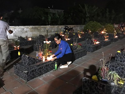 Lễ thắp nến tri ân xã An Thắng