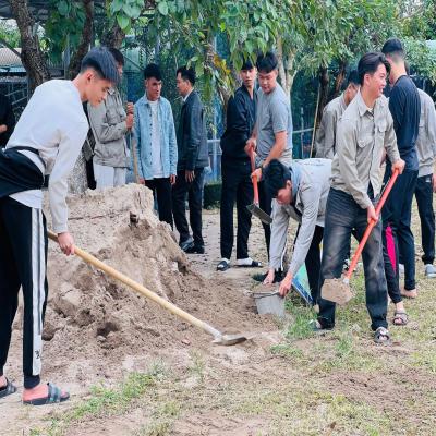 ĐOÀN TRƯỜNG CAO ĐẲNG BÁCH NGHỆ HẢI PHÒNG RA QUÂN “NGÀY CHỦ NHẬT XANH” LẦN THỨ I – 23/3/2025