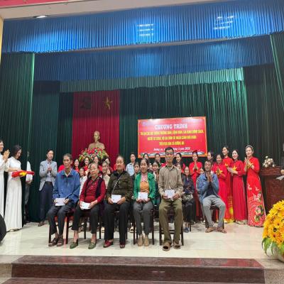 ĐƯỜNG AN: PHỐI HỢP TRAO TẶNG QUÀ CHO CÁC ĐỐI TƯỢNG THƯƠNG BINH, BỆNH BINH, GIA ĐÌNH CHÍNH SÁCH, NGƯỜI CÓ CÔNG, HỘ GIA ĐÌNH CÓ HOÀN CẢNH KHÓ KHĂN NĂM 2026