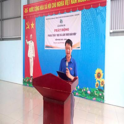 ĐƯỜNG AN: TỔ CHỨC PHÁT ĐỘNG PHONG TRÀO “ĐỌC VÀ LÀM THEO BÁO ĐỘI” NĂM HỌC 2025 - 2026