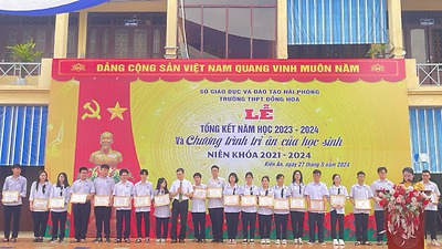 THPT Đồng Hòa: Tổng kết năm học 2023-2024 và Chương trình tri ân của học sinh