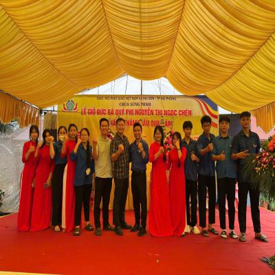 ĐẠI SƠN: Đoàn Thanh niên Xã Đại Sơn Tích Cực Góp Sức Trong Lễ Giỗ Tôn Giáo Địa Phương