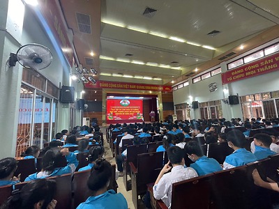 Đoàn thanh niên trường Đại học Hải Phòng tổ chức Hội nghị học tập chuyên đề Hồ Chí Minh năm 2022