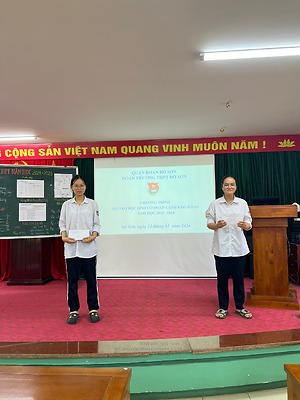 Quận đoàn Đồ Sơn: Trường THPT Đồ Sơn làm tốt công tác an sinh, hỗ trợ học sinh có hoàn cảnh khó khăn.