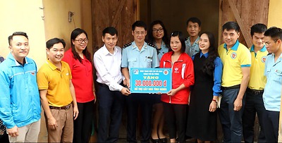 công trình thanh niên: “Tuổi trẻ Cục Hải quan thành phố Hải Phòng với các hoạt động an sinh xã hội chào mừng 90 năm thành lập Đoàn TNCS Hồ Chí Minh”