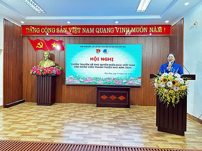 Hội nghị tuyên truyền về chủ quyền biển đảo cho đoàn viên thanh thiếu nhi năm 2024