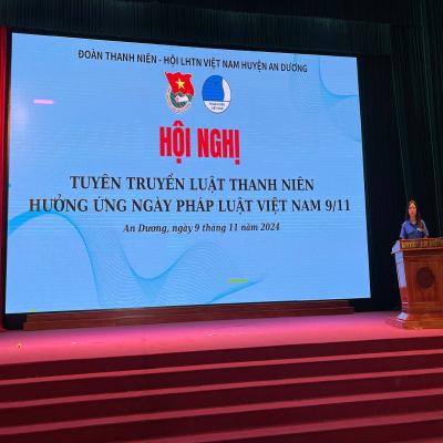 Hướng ứng ngày pháp luật Việt Nam 09/11