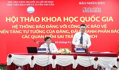 Các cơ quan báo Đảng tham gia hiệu quả hơn bảo vệ nền tảng tư tưởng của Đảng