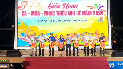 CHƯƠNG TRÌNH LIÊN HOAN CA-MÚA-NHẠC THIẾU NHI, TỔNG KẾT HOẠT ĐỘNG HÈ NĂM 2024