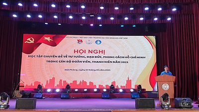 Hội nghị học tập chuyên đề về tư tưởng, đạo đức, phong cách Hồ Chí Minh trong cán bộ Đoàn viên, thanh niên năm 2023