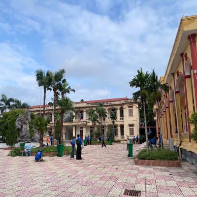 ĐOÀN TRƯỜNG ĐẠI HỌC KỸ THUẬT Y TẾ HẢI DƯƠNG RA QUÂN NGÀY CHỦ NHẬT XANH 20/7/2025