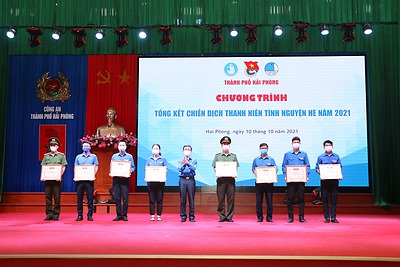 Chương trình Tổng kết Chiến dịch thanh niên tình nguyện hè 2021