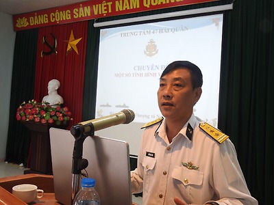 Quận đoàn - Hội LHTN Việt Nam quận Dương Kinh phối hợp với Trung tâm 47 Hải Quân tổ chức chương trình tuyên truyền về biển đảo quốc gia năm 2021
