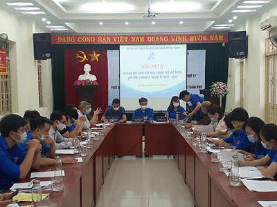 Hội nghị Ủy ban Hội LHTN Việt Nam thành phố lần thứ V, khóa X - Sơ kết công tác Hội và phong trào thanh niên 6 tháng đầu năm 2021
