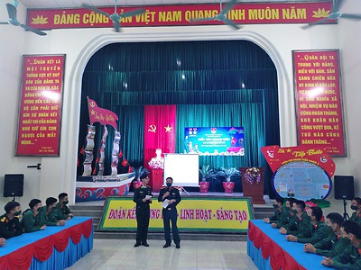 Đoàn cơ sở Trung đoàn 50 tổ chức nhiều hoạt động hướng tới Đại hội Đoàn cơ sở nhiệm kỳ 2022-2027