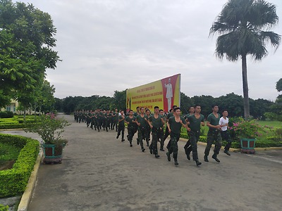 Đoàn Thanh niên Bộ CHQS thành phố chỉ đạo các Đoàn cơ sở hưởng ứng 