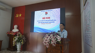 Huyện đoàn An Dương tổ chức Hội nghị tuyên truyền biển, đảo Việt Nam năm 2022