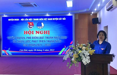 HỘI NGHỊ TUYÊN TRUYỀN, PHỔ BIẾN LUẬT THANH NIÊN 2020 VÀ CHIẾN LƯỢC PHÁT TRIỂN THANH NIÊN VIỆT NAM GIAI ĐOẠN 2021 – 2030