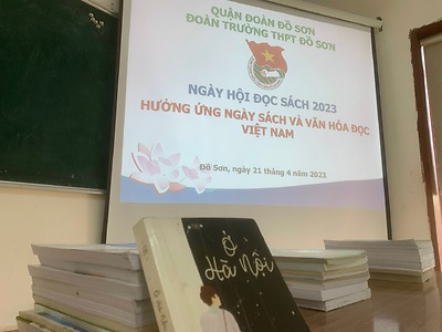 Quận đoàn Đồ Sơn: Hưởng ứng ngày sách và văn hóa đọc Việt Nam