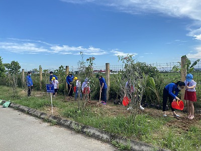 Năm 2024 Quận đoàn Kiến An triển khai thành công chương trình “Vì một Việt Nam Xanh” Giai Đoạn 2021-2025