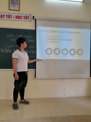 Đoàn Trung tâm GDNN - GDTX quận tổ chức Hoạt động tư vấn hướng nghiệp cho học sinh năm học 2023 - 2024