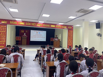 Quận Đồ Sơn: Tích cực tổ chức tuyên truyền phòng chống Ma tuý cho thanh thiếu nhi năm 2024