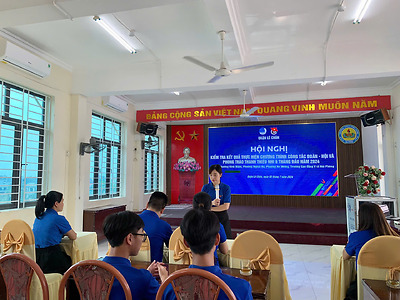 Hội nghị kiểm tra Công tác Đoàn - Hội và phong trào thanh thiếu nhi 6 tháng đầu năm 2024