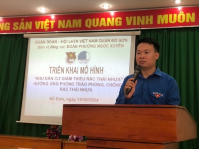 Mô hình “Khu dân cư giảm thiểu rác thải nhựa”