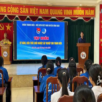 Tập huấn kiến thức khởi nghiệp cho đoàn viên, thanh niên 2024