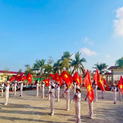 HỘI ĐỒNG ĐỘI HUYỆN VĨNH BẢO TỔ CHỨC KIỂM TRA LỄ CHÀO CỜ ĐỘI, SINH HOẠT CHUYÊN ĐỀ; THI NGHI THỨC ĐỘI, KIỂM TRA HỒ SƠ SỔ SÁCH ĐỘI NĂM HỌC 2024-2025 TẠI CÁC LIÊN ĐỘI TRÊN ĐỊA BÀN HUYỆN