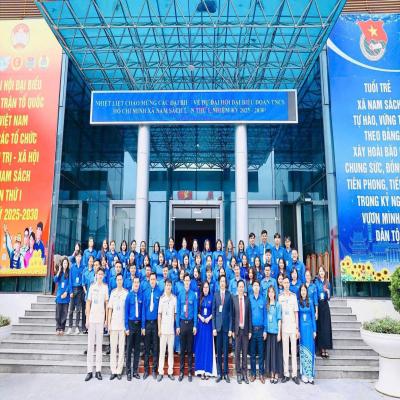 ĐẠI HỘI ĐẠI BIỂU ĐOÀN TNCS HỒ CHÍ MINH XÃ NAM SÁCH LẦN THỨ I, NHIỆM KỲ 2025-2030